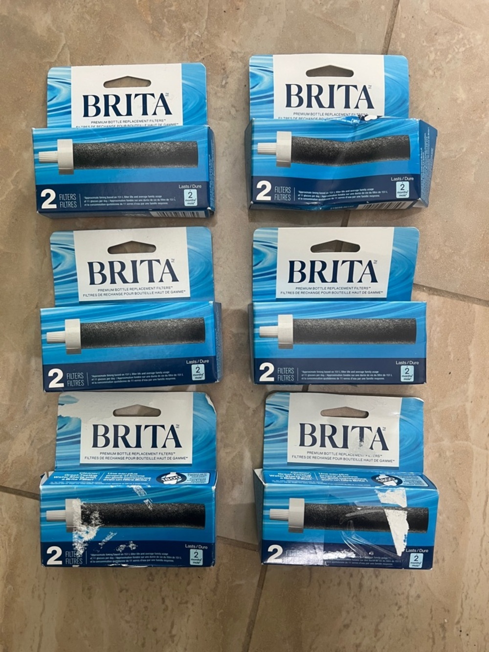 New Brita Bottle Replacement Filters